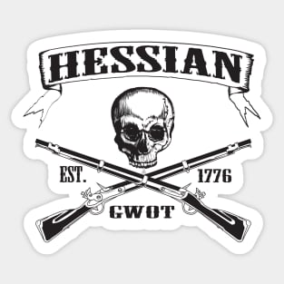 Hessian GWOT Sticker